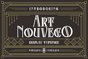 Art Nouveco, a Font by ilhamtaro (Thumbnail 1 of 10)