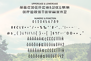 Rainbow Morning | Script Font, a Script Font by Scratchones (Thumbnail 7 of 8)
