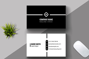 Clean And Creative Business Card