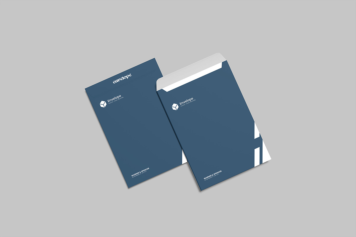 Realistic Envelope Mockup, an Advertising Mockup by rizalamora (Photo 2 of 11)