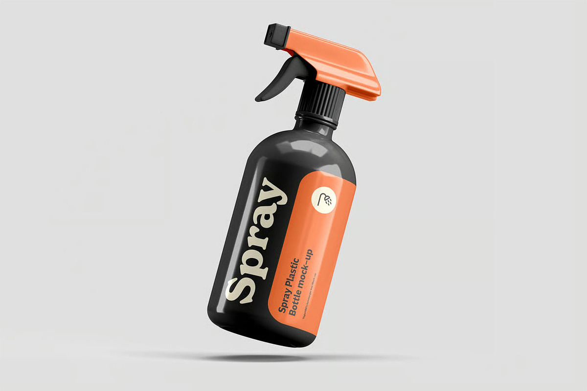 Spray Bottle Mock-up, a Product Mockup by zippypixelstudio (Photo 5 of 12)