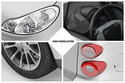 Isometric Smart Car Mock-up, a Mockup by IsometricWorld (Thumbnail 2 of 6)
