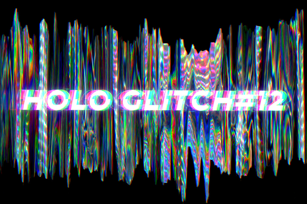 Holographic Glitch. 3D Backgrounds, a Texture Graphic by Julie&Taily (Photo 14 of 19)