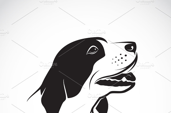 Vector Image Of An Dog