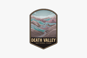 Death Valley National Park Logo, a Branding & Logo Template by DOMHOUZE