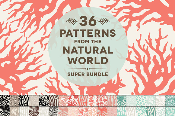 36 Natural Animal Pattern Bundle preview 6