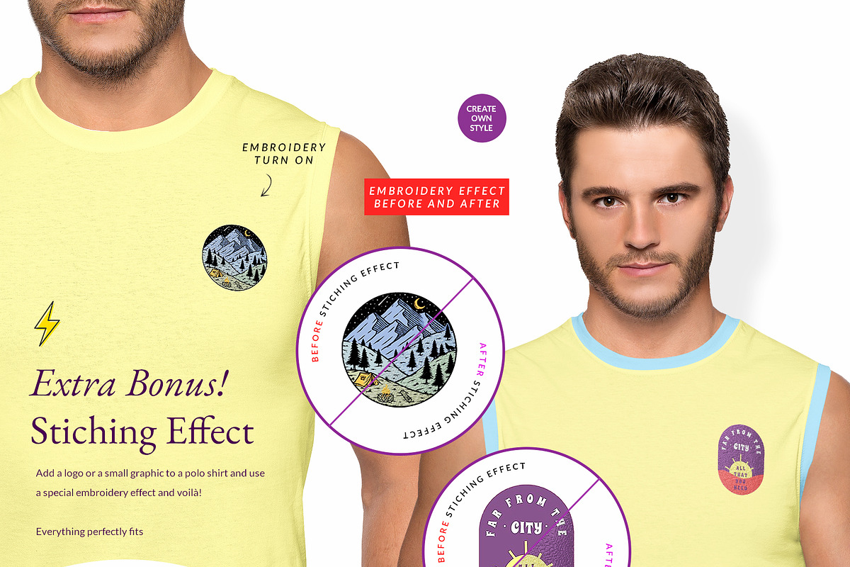 Men Tank Top 10x Mock-ups, a Shirt Mockup by Mocca Mockups Store (Photo 7 of 9)