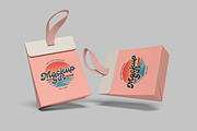 Gift Bag Mockup, a Packaging Mockup by seramoe (Thumbnail 2 of 5)