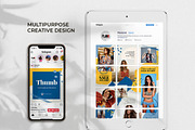 Thumb - Instagram Puzzle Feed, a Social Media Template by Plan B (Thumbnail 5 of 6)