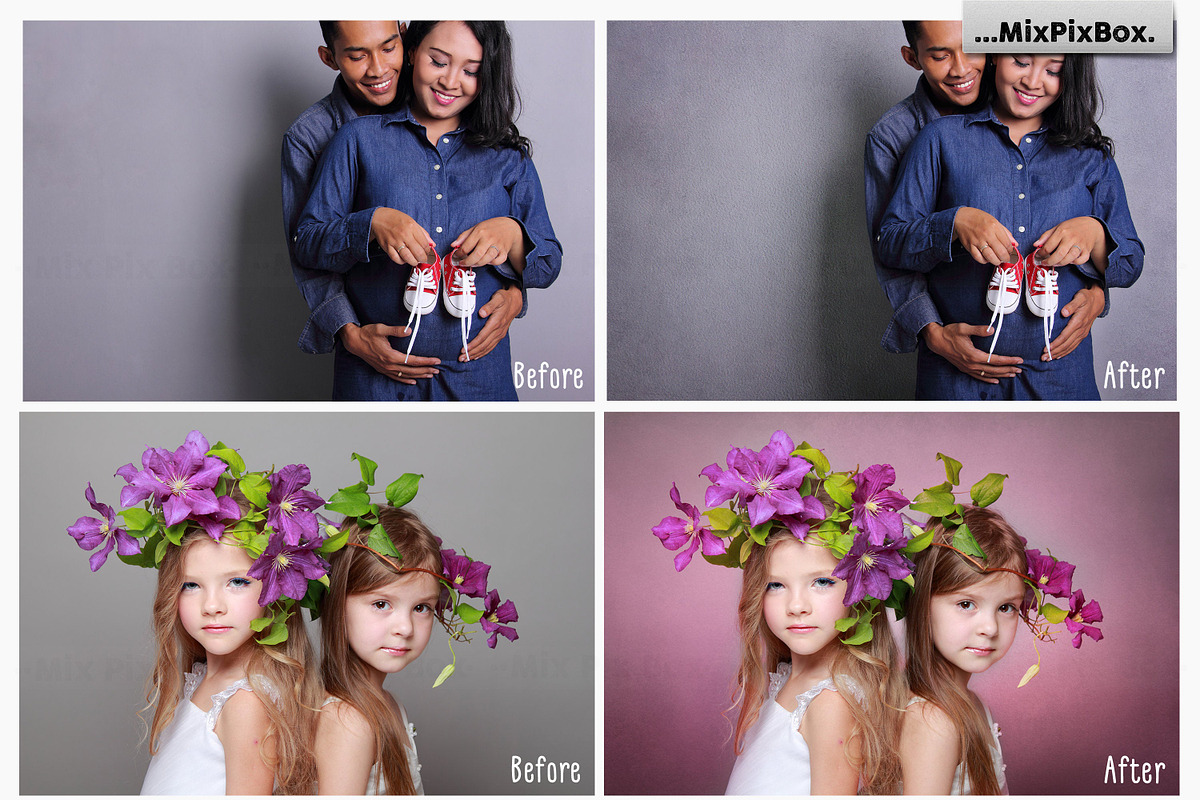Studio Portrait Photo Textures, a Wallpaper Graphic by MixPixBox (Photo 4 of 11)