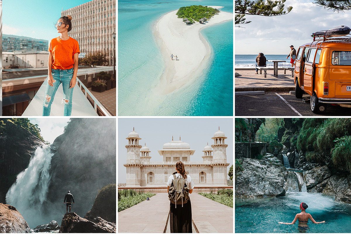 Travel Blogger Preset preview 2