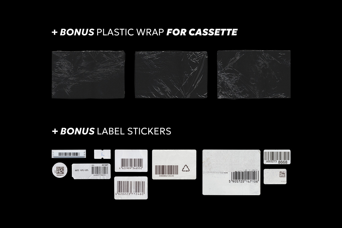 CASSETTE TAPE MOCKUP, a Packaging Mockup by BORT GRAPHIC (Photo 7 of 8)