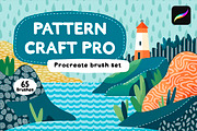 Pattern Craft Pro Brushes, a Brush Add-On by Mels Brushes (Thumbnail 1 of 11)