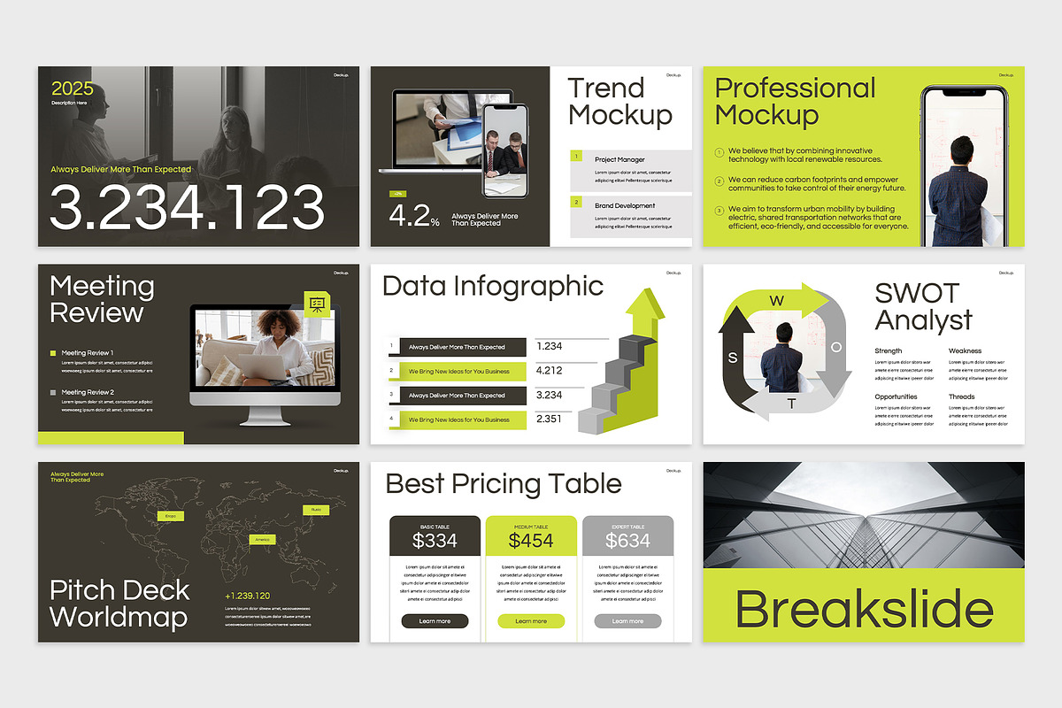 Pitch Deck Powerpoint preview 4