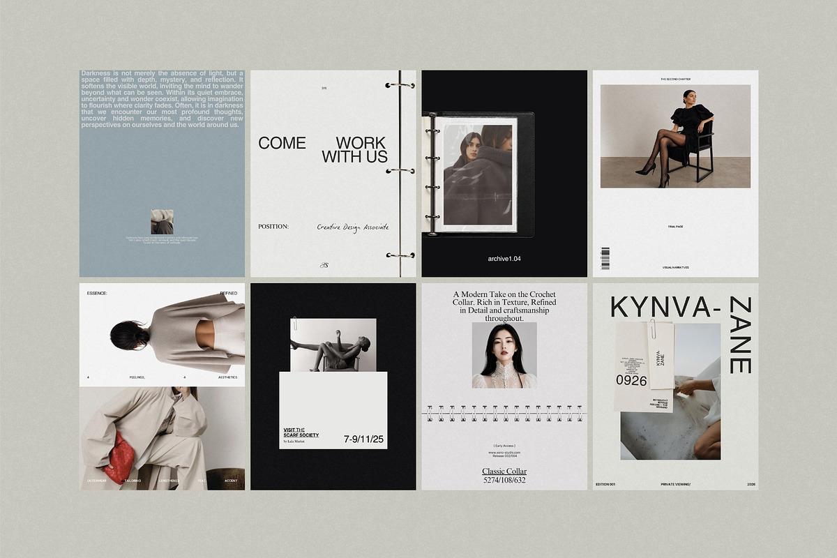 XENO | Social Media Kit (I), a Social Media Template by The Aesthetic Studio (Photo 9 of 10)