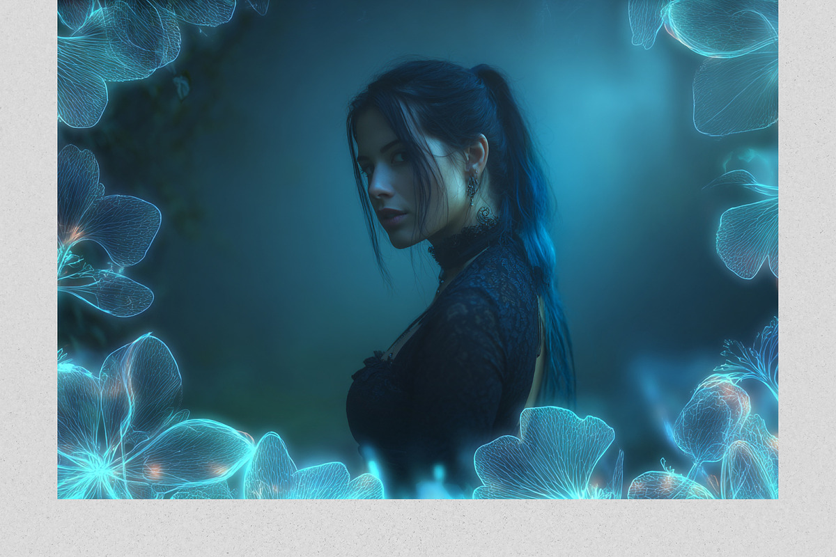 Botanical X-Ray Floral Overlays, a Texture Graphic by PhotoSpirit (Photo 5 of 8)