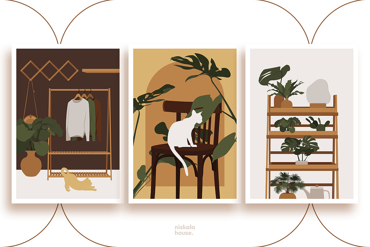Home Decor Creator Pack, an Object Illustration by Nenjo Studio (Photo 6 of 9)