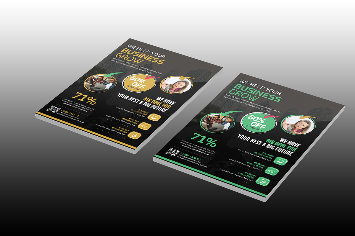 Corporate Business Flyer, a Flyer Template by TheGraphicsWorld (Photo 2 of 3)