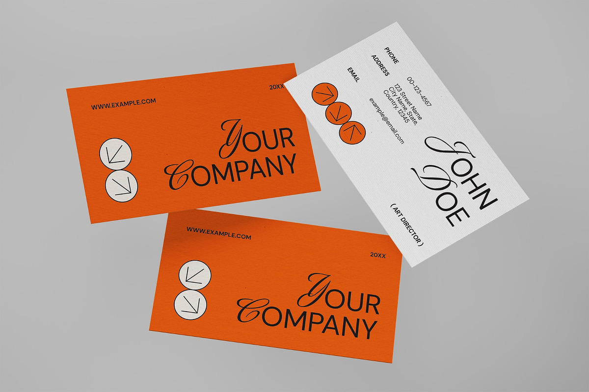 Company Business Card, a Business Card Template by graphicook (Photo 2 of 3)