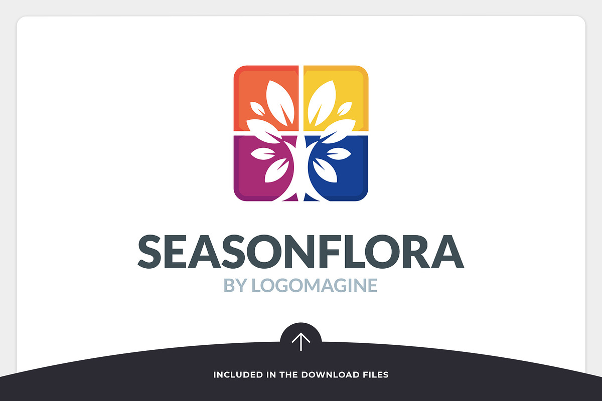 Season Flora Logo Template, a Branding & Logo Template by LOGOMAGINE (Photo 6 of 16)