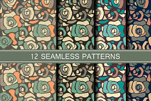 12 Floral patterns