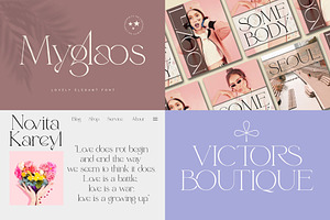 Stylish & Elegant Serif Font Bundle