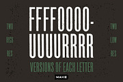 Letterpress Akzidenz, a Sans Serif Font by Heavy Metal Type Co. (Thumbnail 5 of 5)