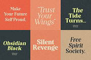 Editorial Revival Serif (70 fonts), a Serif Font by MaxArt Foundry (Thumbnail 7 of 30)