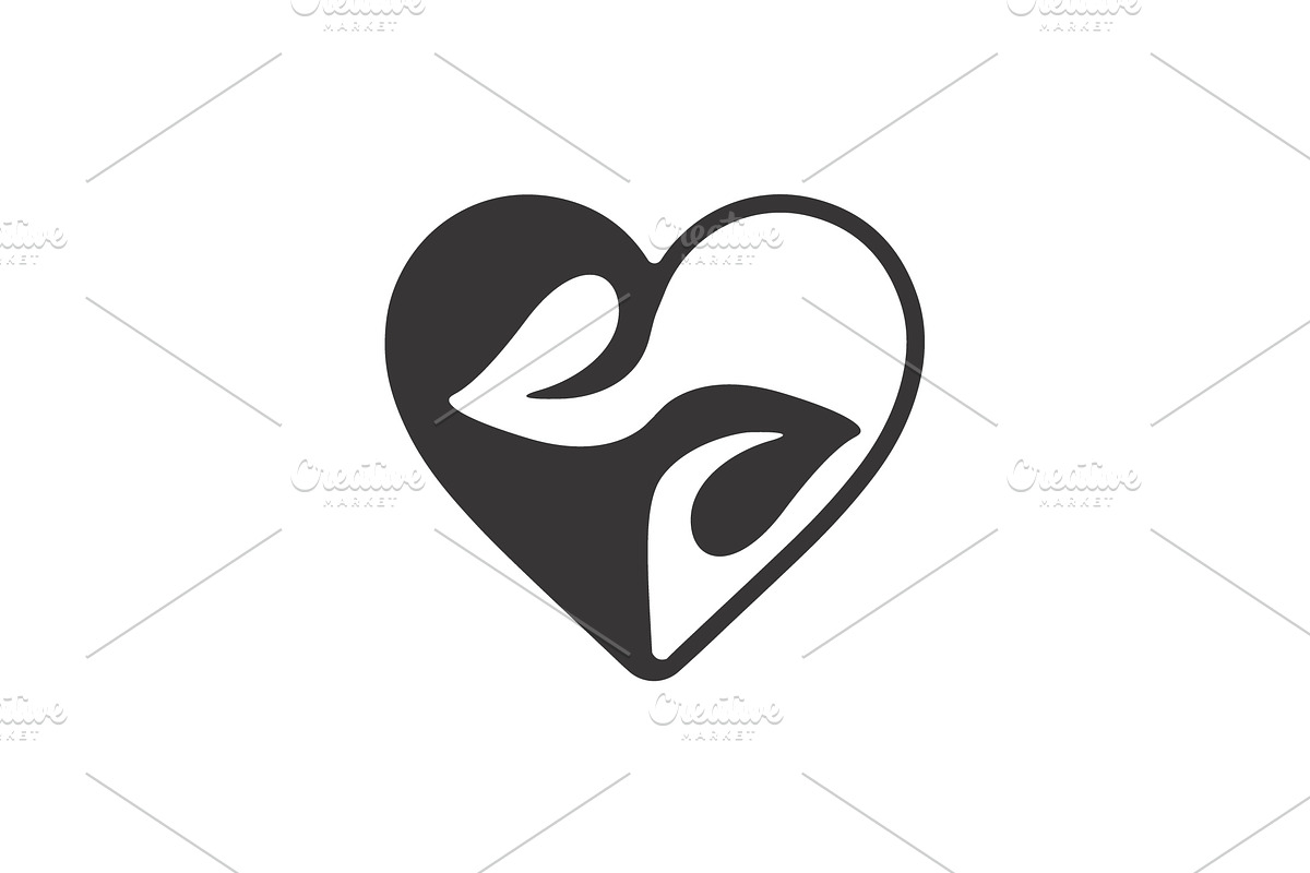 Eco Love Simple Logo For Business, a Branding & Logo Template by Logo Loom (Photo 3 of 3)
