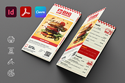 Editable Burger Menu Template, a Flyer Template by Kida (Thumbnail 1 of 3)