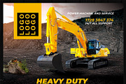 Construction Equipment Rentals Flyer, a Flyer Template by GraphicDiamonds (Thumbnail 6 of 6)