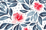 Red and indigo, a Pattern Graphic by Anya-D (Thumbnail 2 of 6)