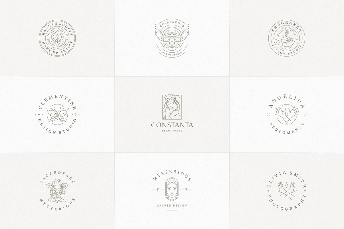 36 Elegant Logo Templates | Canva, a Branding & Logo Template by Vasya Kobelev (Photo 3 of 10)