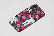 Astronaut and Flowers, a Pattern Graphic by GreyLilac (Thumbnail 6 of 7)
