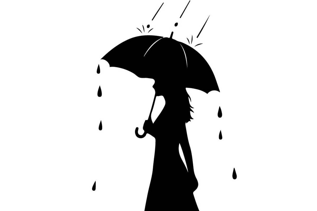 Women with Umbrella Silhouette Bundl, an Illustration by Designs_River (Photo 10 of 10)