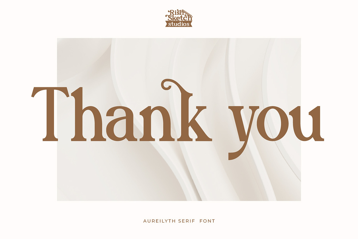 Aureilyth - Serif Typeface Font, a Serif Font by Rishsketch (Photo 14 of 14)