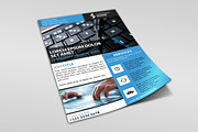 Corporate Flyer Template 3, a Flyer Template by WonderShop (Thumbnail 2 of 4)
