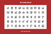 Smart city icons, an Outline Icon by Wencory (Thumbnail 1 of 2)