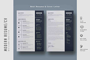 328. Modern Resume Template, a Stationery Template by CreativeRezwan (Thumbnail 2 of 3)