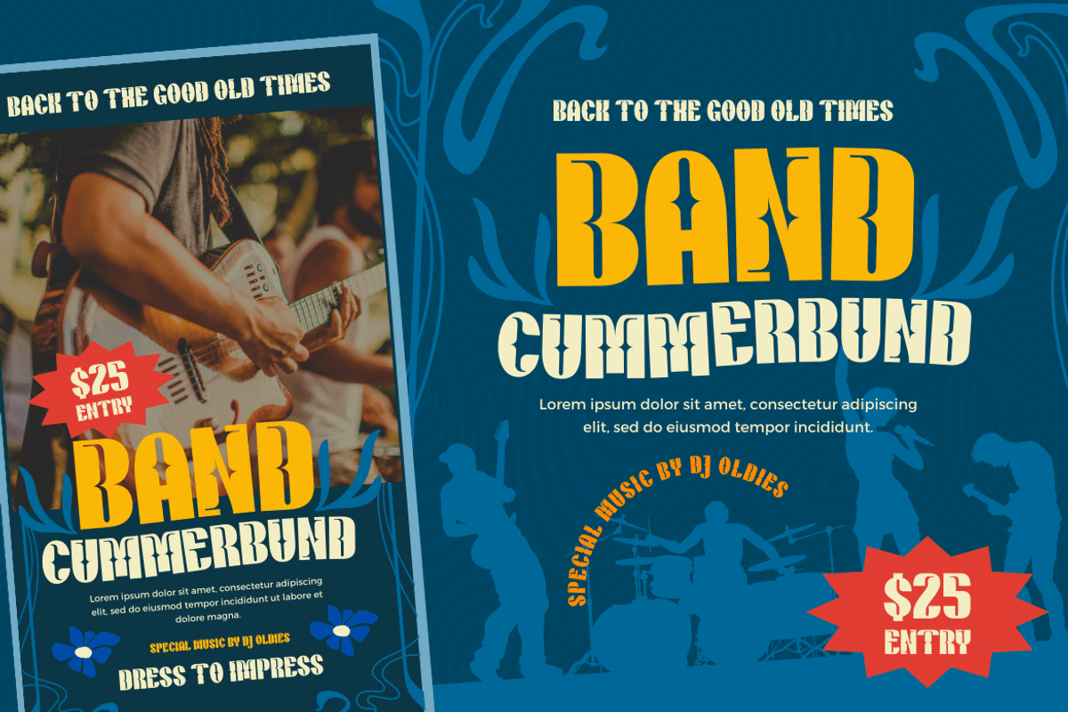 Bhikum | Groovy Retro Font, a Font by twinstd (Photo 9 of 12)
