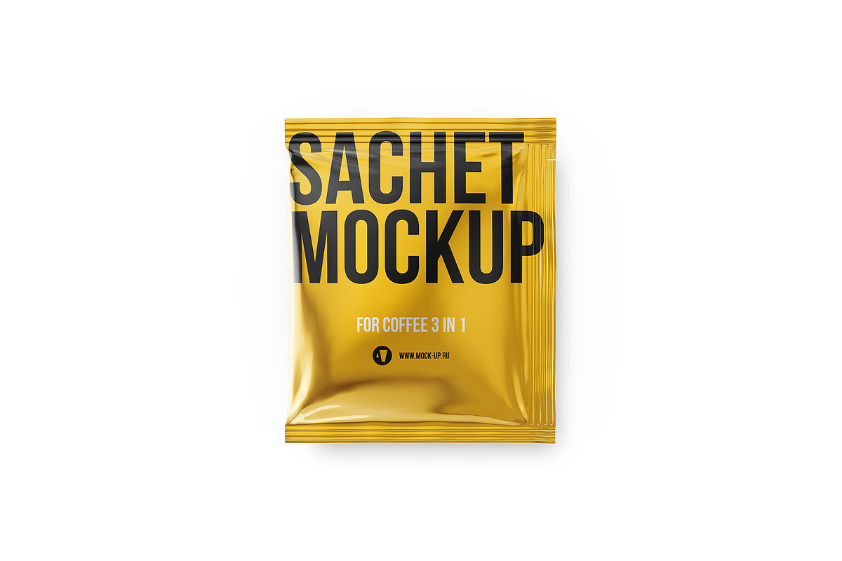 Wet Wipes Sachet Mockup, a Packaging Mockup by easymock (Photo 6 of 8)