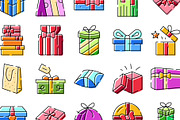 Colorful gift boxes and presents for, an Object Graphic by pikepicture (Thumbnail 3 of 3)