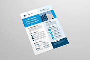 Business One Pager | Canva & MS Word, a Flyer Template by Leaflove (Thumbnail 3 of 5)