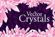 Vector Crystals, an Illustration by Ferntale Art & Design (Thumbnail 1 of 4)