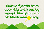 Overpal Solid - Geometric Playful, a Sans Serif Font by CuratedType Studio (Thumbnail 9 of 10)