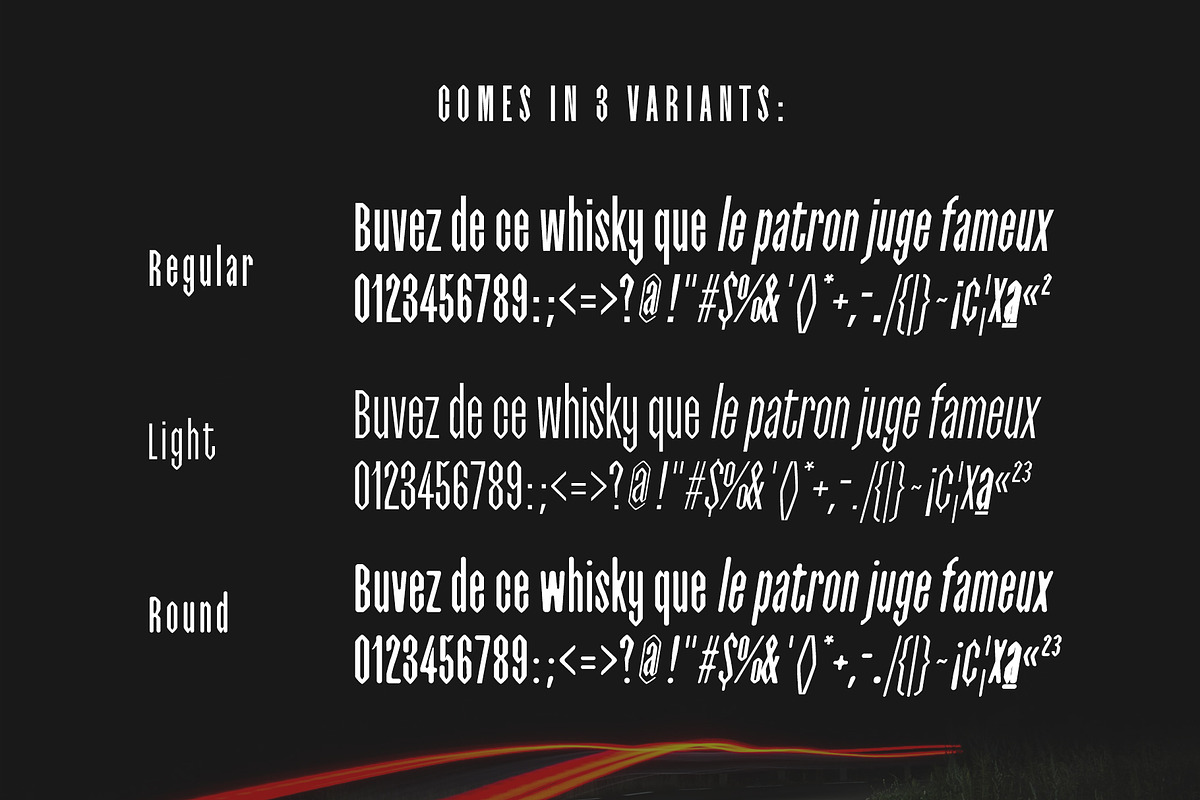 Isaac Display Font Family preview 6