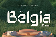 CS Belgia Drawn, a Sans Serif Font by Craft Supply Co. (Thumbnail 1 of 8)