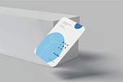 A8 Horizontal Business Card Mockups, an Advertising Mockup by megostudi0 (Thumbnail 4 of 6)