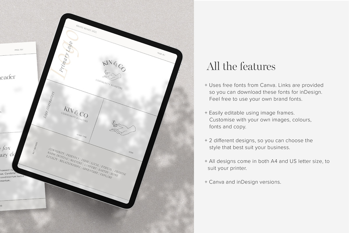 Brand Boards - Style Tiles Templates, a Presentation Template by Tabitha Emma (Photo 6 of 10)