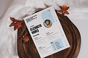 Modern Resume CV Template, a Resume Template by NorthPeak (Thumbnail 2 of 6)